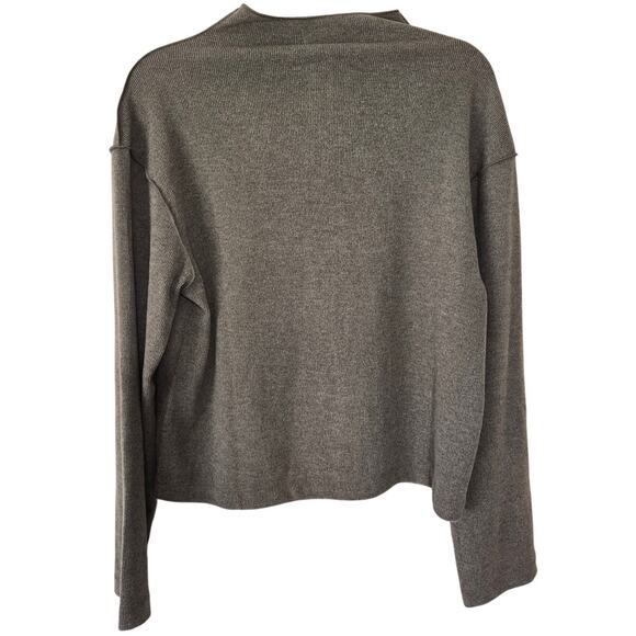 NEW WITH TAGS H&M Sweater XS Dark Beige Melange - Picture 6 of 16